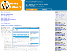 Tablet Screenshot of mancosoftware.com